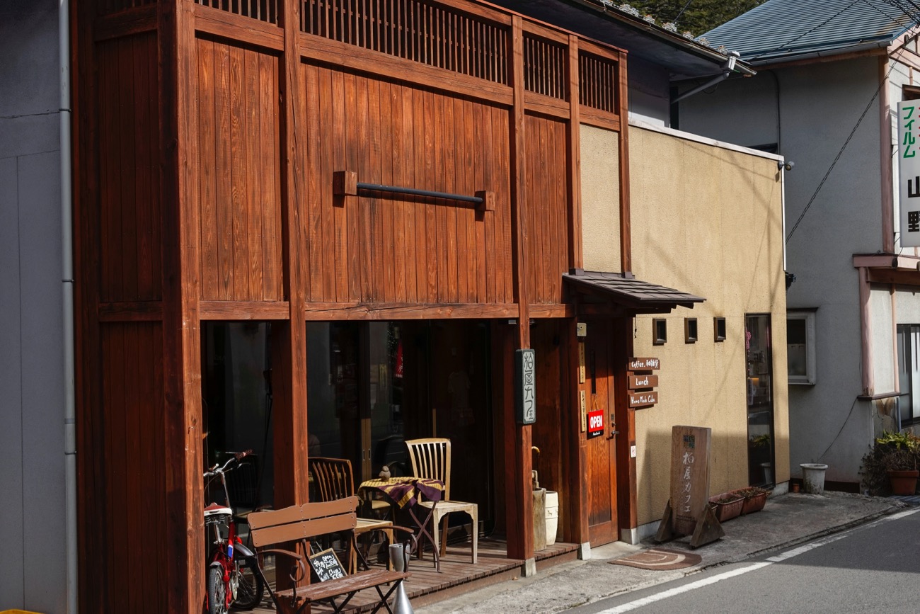 柏屋カフェ外観